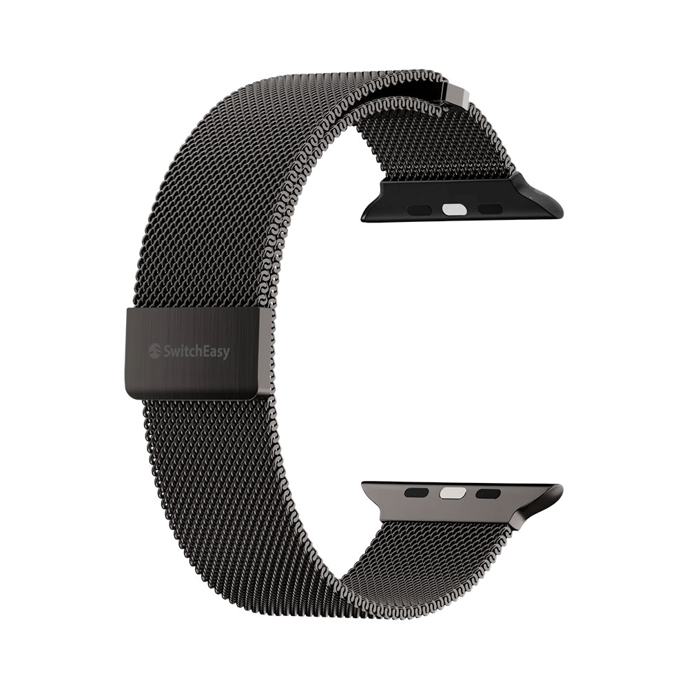SwitchEasy remienok Mesh Stainless Steel pre Apple Watch 40/41/42mm - Slate