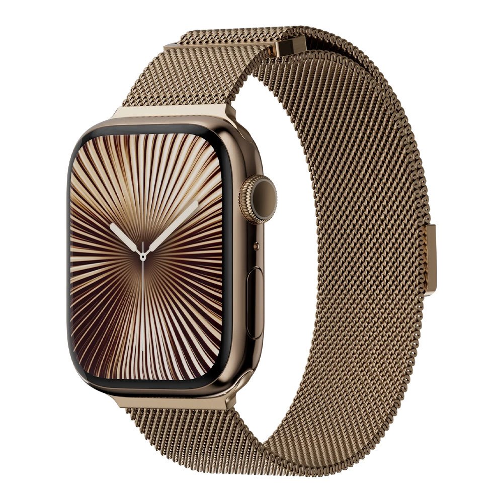 SwitchEasy remienok Mesh Stainless Steel pre Apple Watch 44/45/46mm - Gold