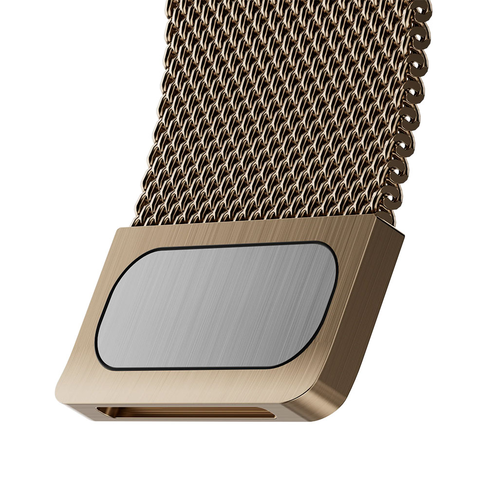 SwitchEasy remienok Mesh Stainless Steel pre Apple Watch 44/45/46mm - Gold