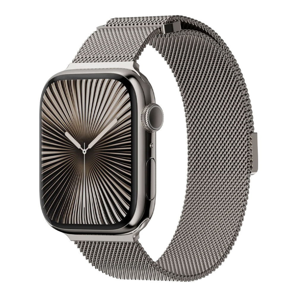 SwitchEasy remienok Mesh Stainless Steel pre Apple Watch 44/45/46mm - Natural