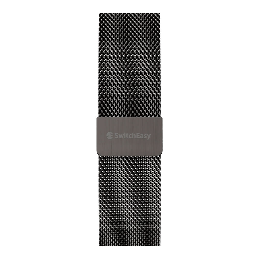SwitchEasy remienok Mesh Stainless Steel pre Apple Watch 44/45/46mm - Slate