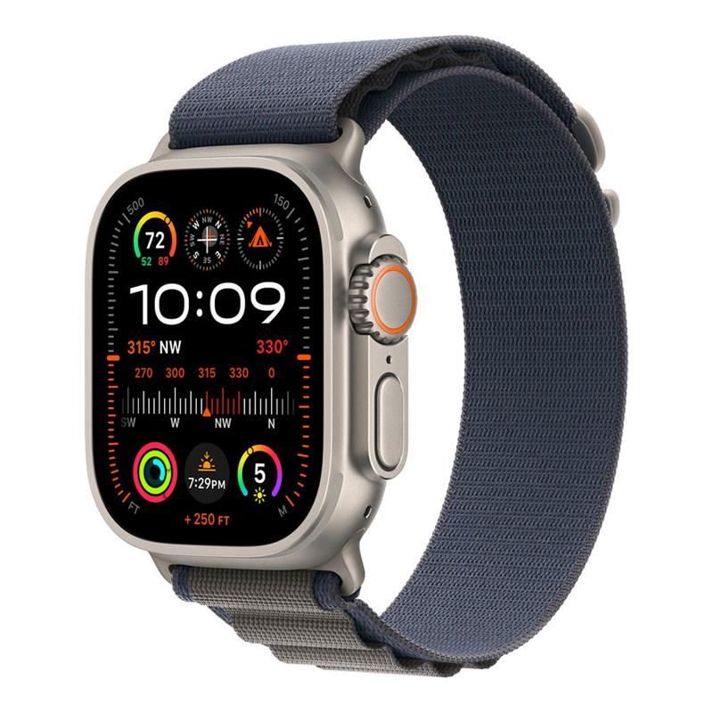 Apple Watch 49mm Blue Alpine Loop - Large *Rozbalený*