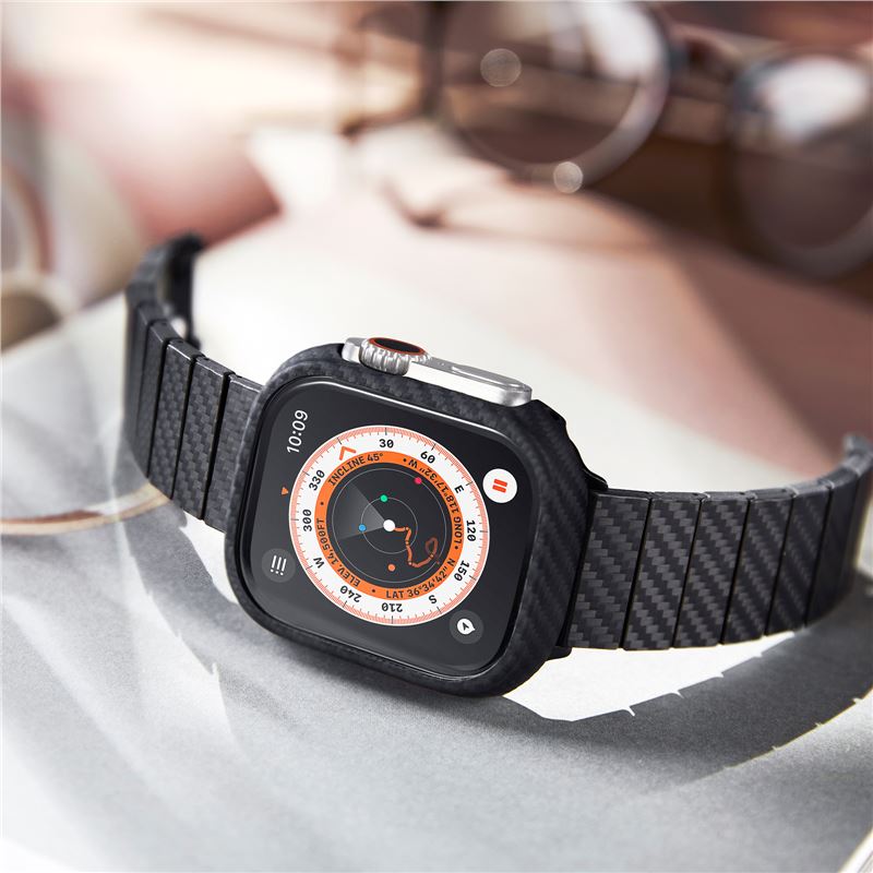 Pitaka kryt Air Case pro Apple Watch Ultra 3/2/1 49 mm - Black/Grey