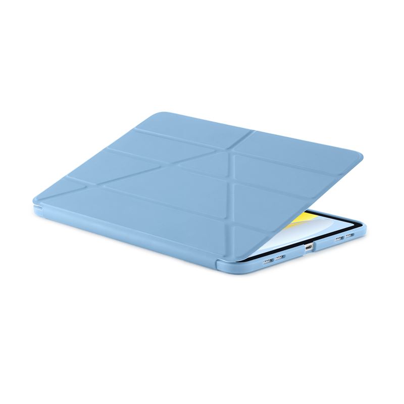 Pipetto pouzdro Origami TPU Case pro iPad 10.9" 2022 10th Gen-Light Blue