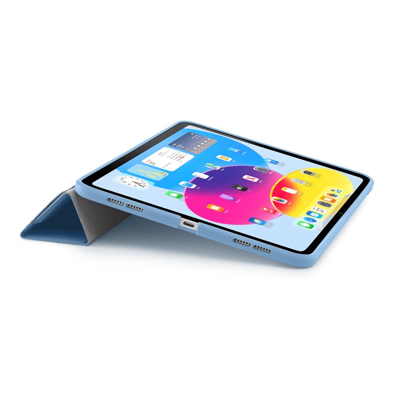 Pipetto pouzdro Origami TPU Case pro iPad 10.9" 2022 10th Gen-Light Blue
