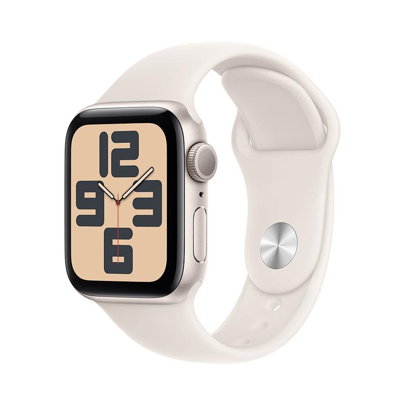 Apple Watch SE GPS 40mm Starlight Aluminium Case with Starlight Sport Band - S/M *Rozbalený*