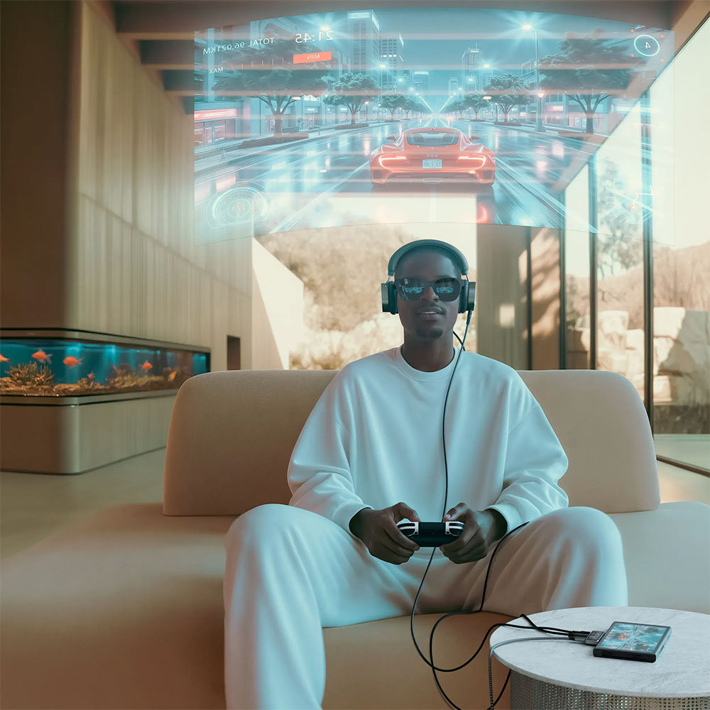 Satechi Mobile XR Hub with Audio - Space Grey