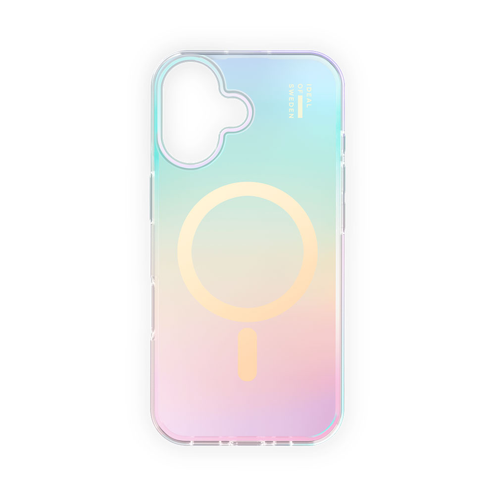 iDeal Fashion Clear Case MagSafe iPhone 16 Shimmer