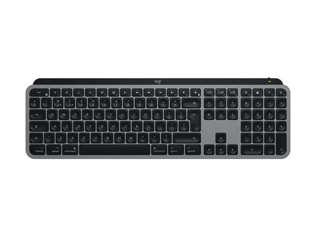 Logitech MX Keys S for MAC - bezdrôtová podsvietená klávesnica - US - vesmírna sivá