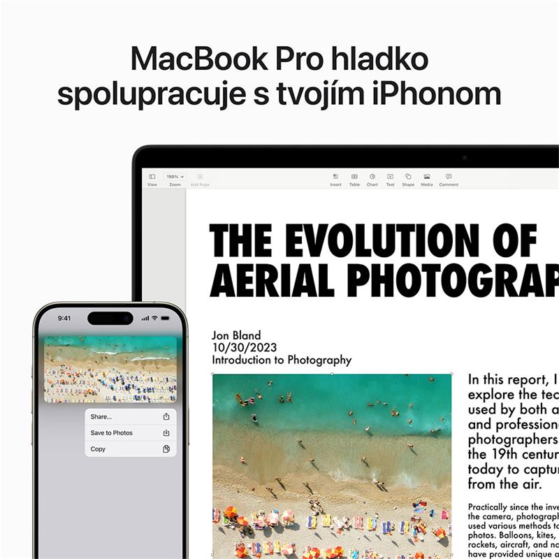 MacBook Pro 16" Apple M3 Pro 12C CPU 18C GPU 18GB 512GB Kozmický čierny SK *Pokrčený obal*