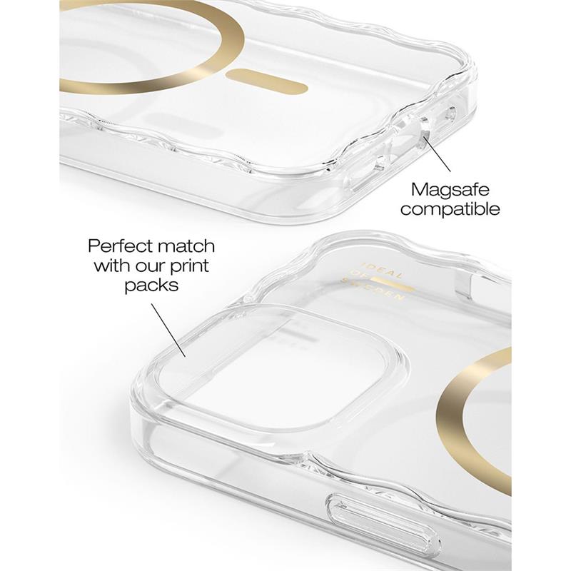 iDeal Frame Case MagSafe iPhone 13/14/15/16e Clear