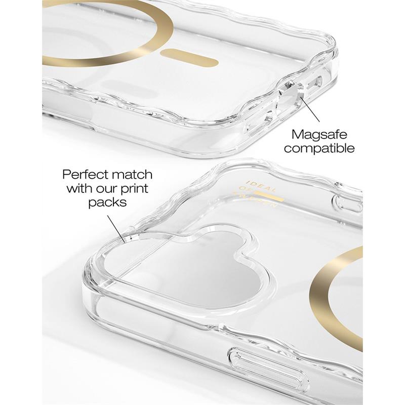 iDeal Frame Case MagSafe iPhone 16 Clear