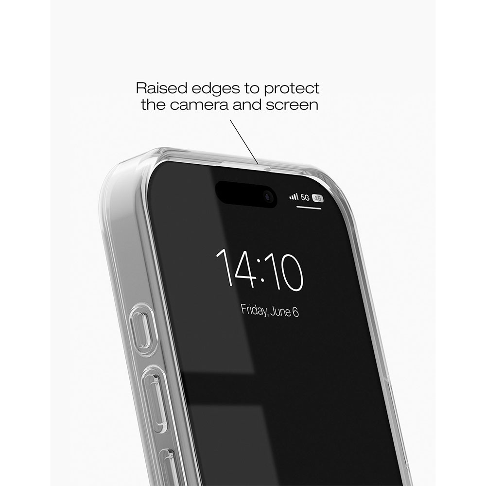 iDeal Fashion Clear Case MagSafe iPhone 16 Artistic Garden