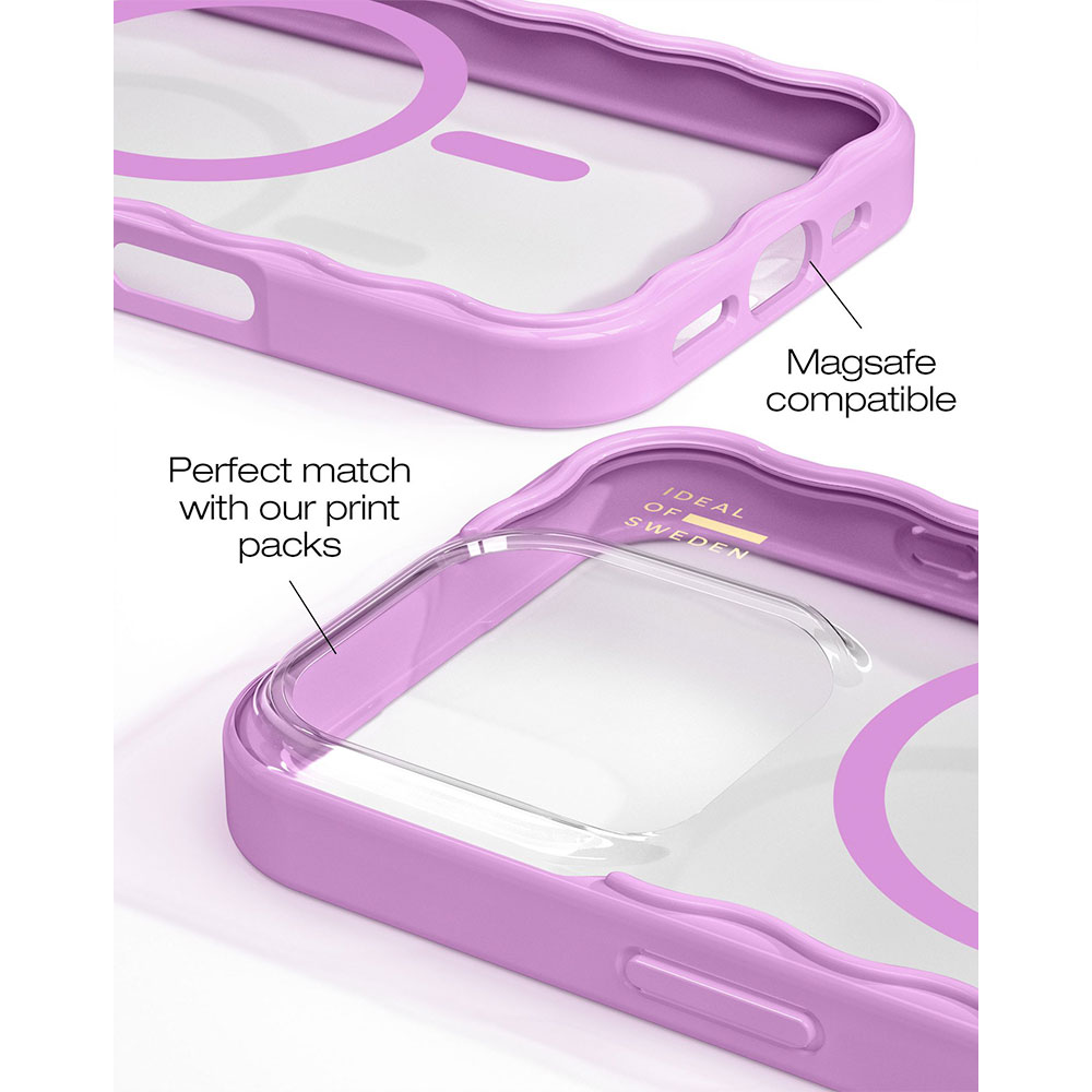 iDeal Frame Case MagSafe iPhone 16 Pro Pink