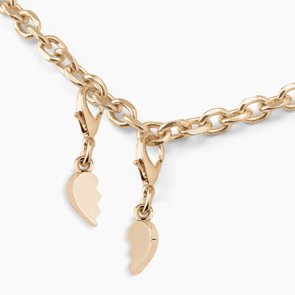 iDeal Charm I Love Us Gold