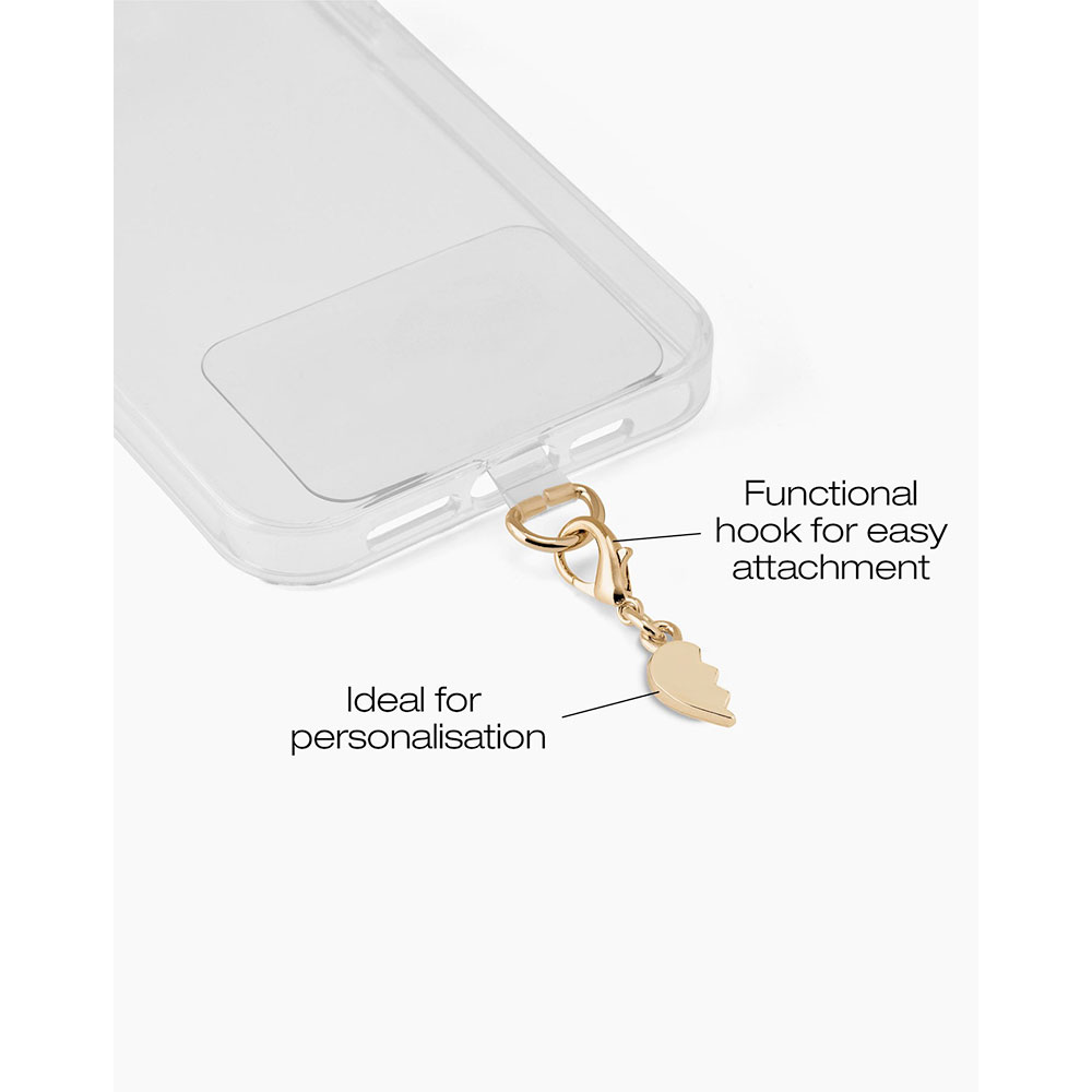 iDeal Charm I Love Us Gold