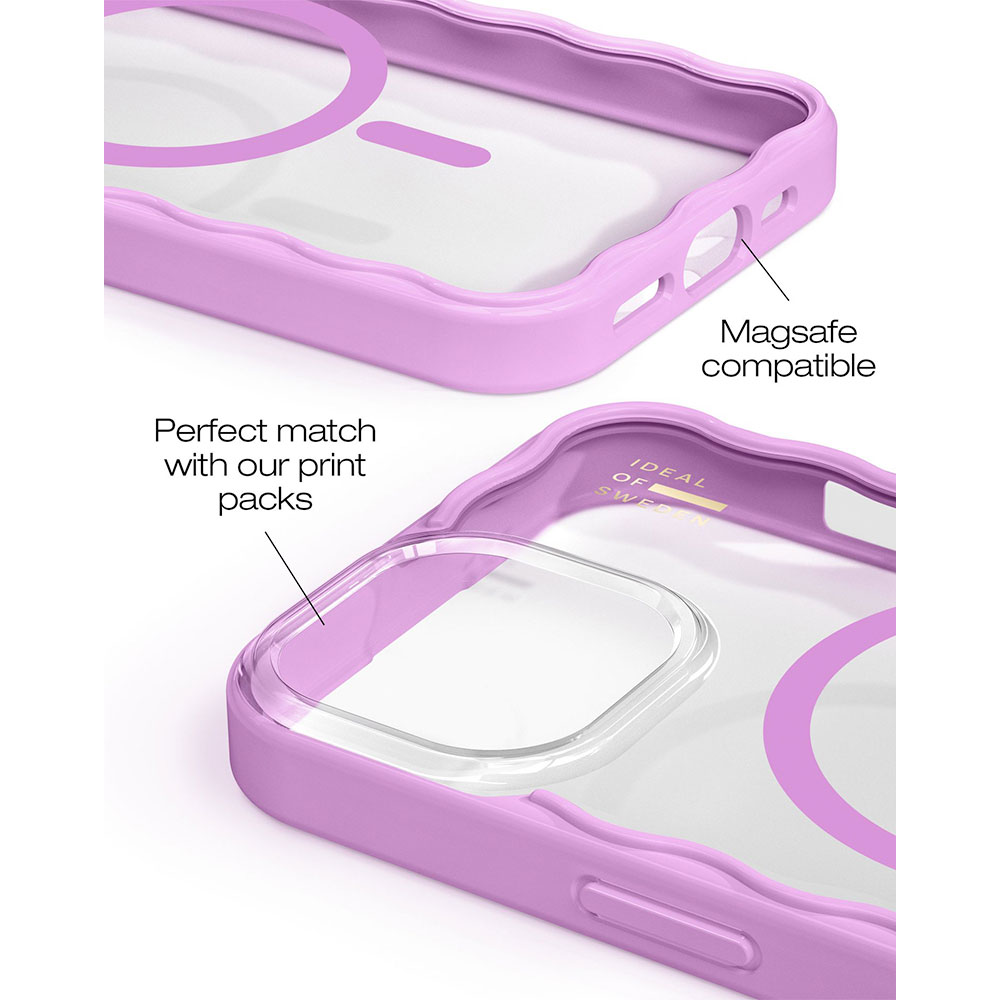 iDeal Frame Case MagSafe iPhone 13/14/15/16e/17e Pink