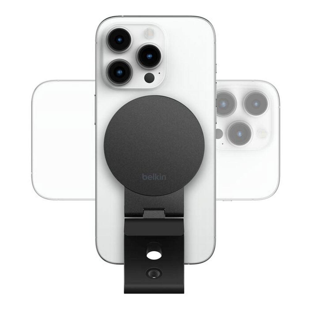 Belkin držiak iPhone Mount with MagSafe pre Mac Desktops and Displays - Black