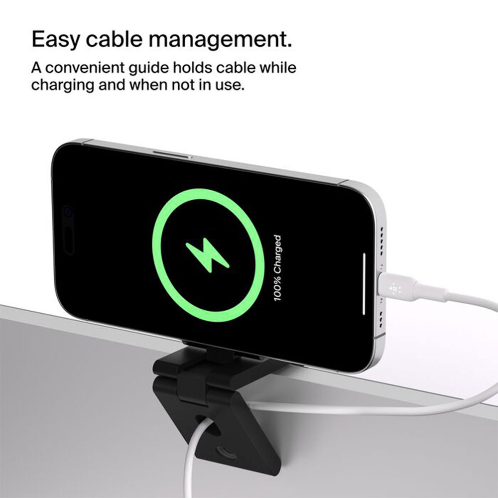 Belkin držiak iPhone Mount with MagSafe pre Mac Desktops and Displays - Black