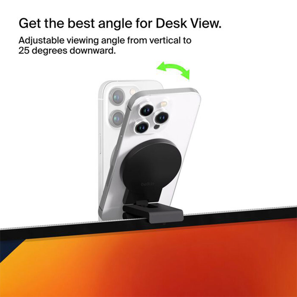 Belkin držiak iPhone Mount with MagSafe pre Mac Desktops and Displays - Black