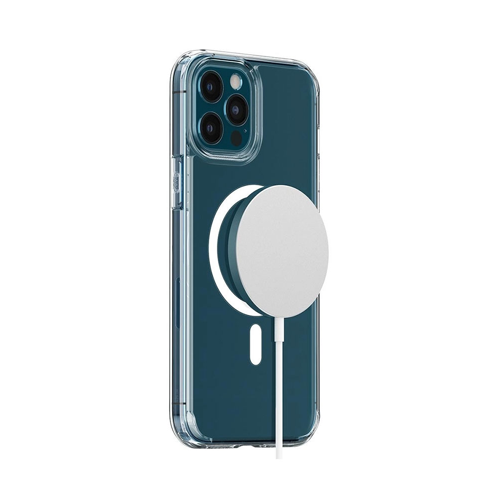 Spigen kryt Ultra Hybrid Magsafe pre iPhone 12/12 Pro - White