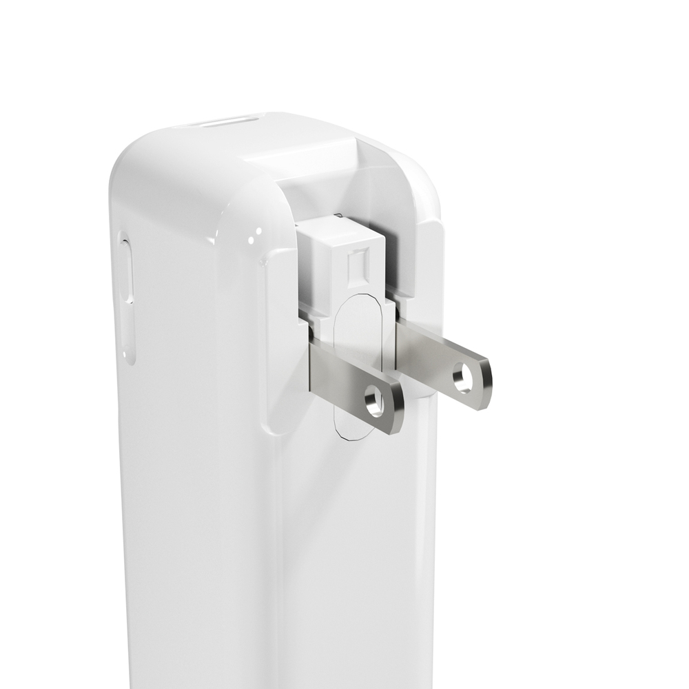 Epico UltraPack 2v1 5000mAh cestovná powerbanka a sieťový adaptér ET30 - biela