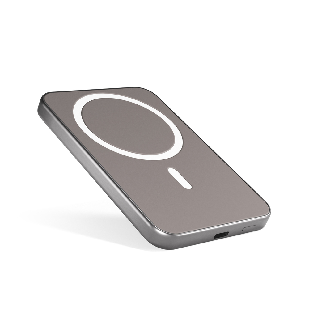 Epico UltraPack 5000mAh Mag+ Wireless Power Bank EM45 - titanium