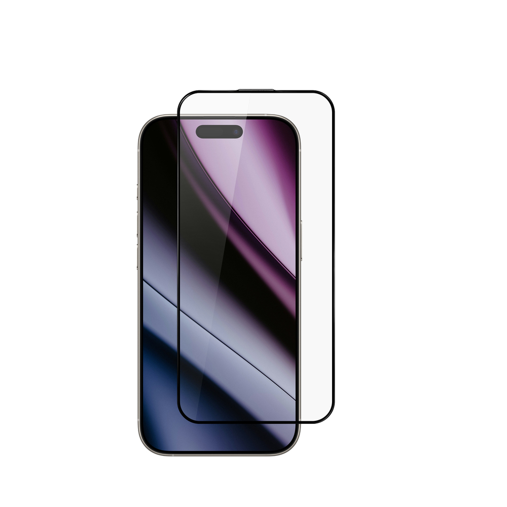 Epico ImpactCeramic Glass 3D Ultra-široké krytí s aplikátorem pro iPhone 15 Plus/16 Plus