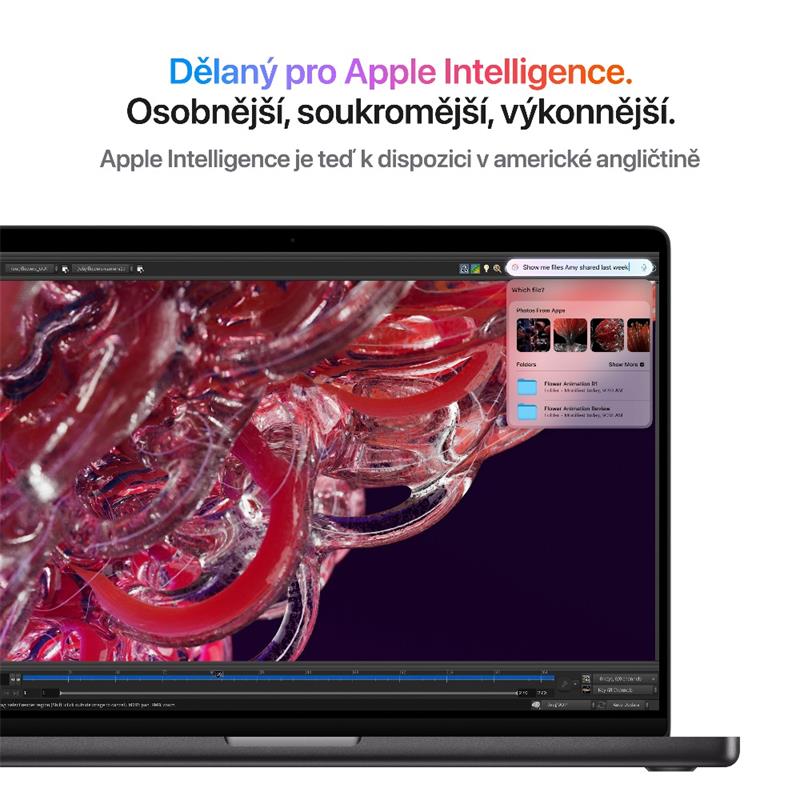 CTO MacBook Pro 14"Apple M4 Pro 12-C CPU/16-C GPU/24 GB/512 GB CZ s nanotexturuou