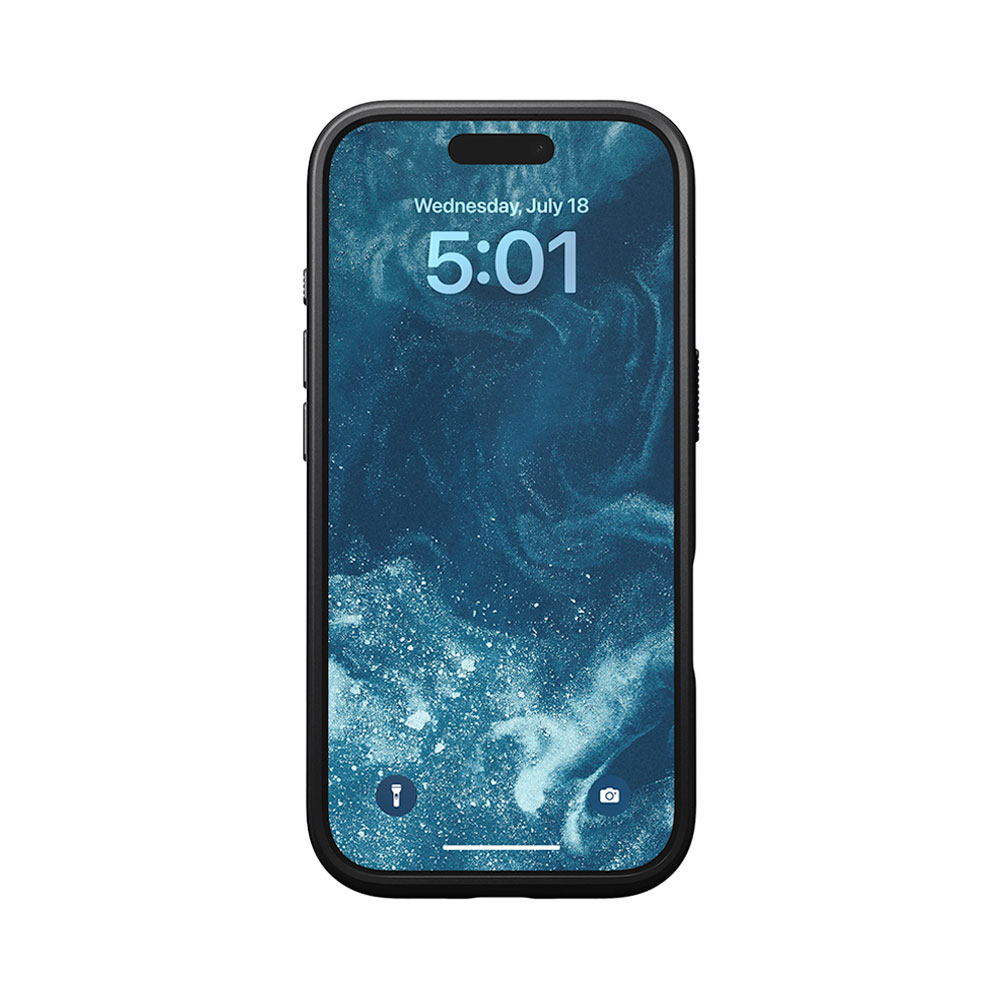 Nomad kryt Modern Leather Case Magsafe Horween pre iPhone 16 Pro - Rustic Brown