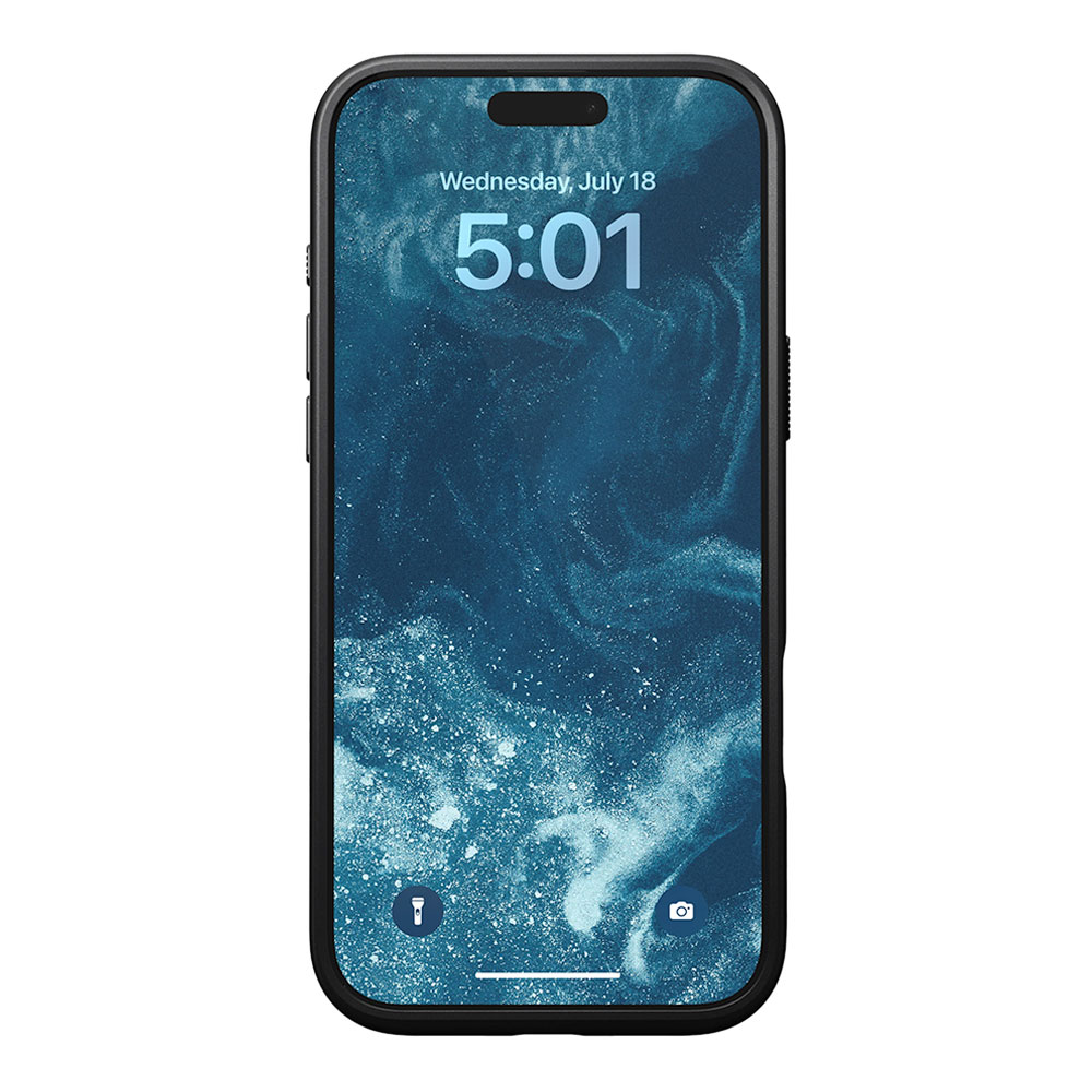 Nomad kryt Modern Leather Case Magsafe Horween pre iPhone 16 Pro Max - Black