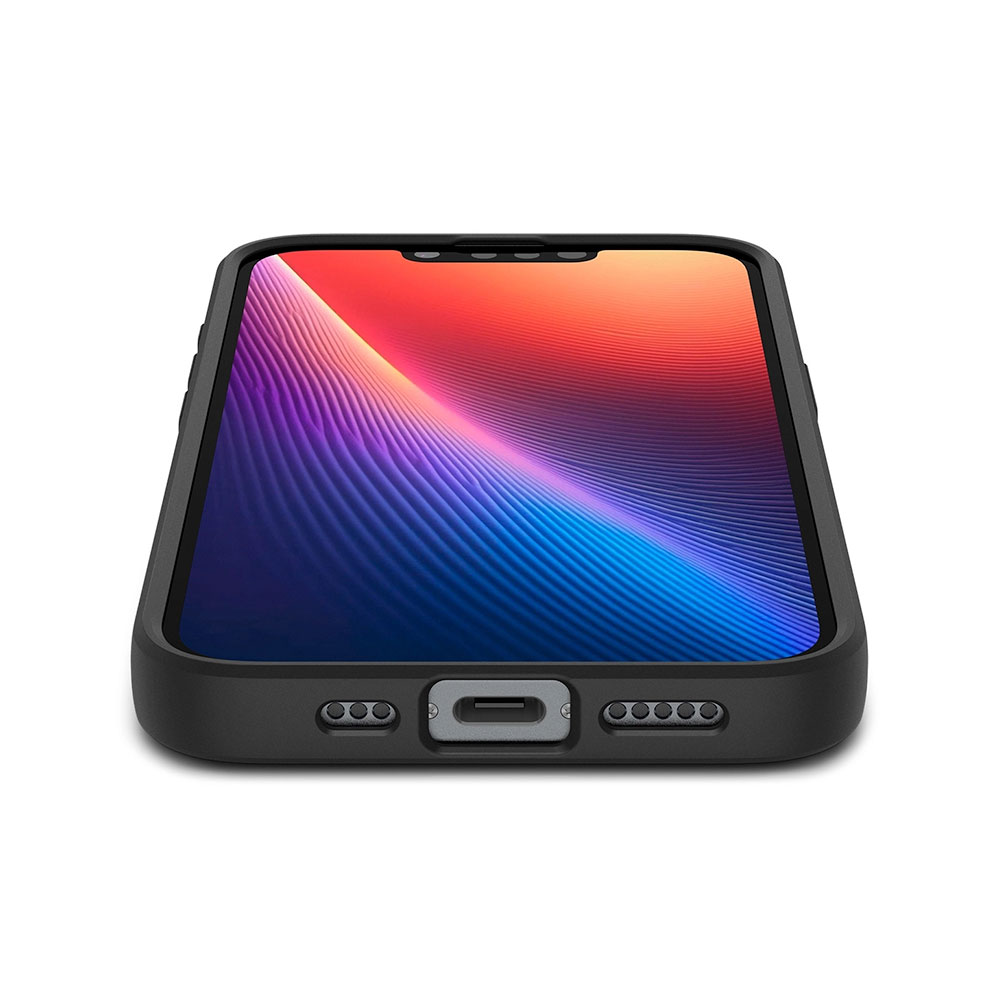 Spigen kryt Liquid Air pre iPhone 16e - Matte Black