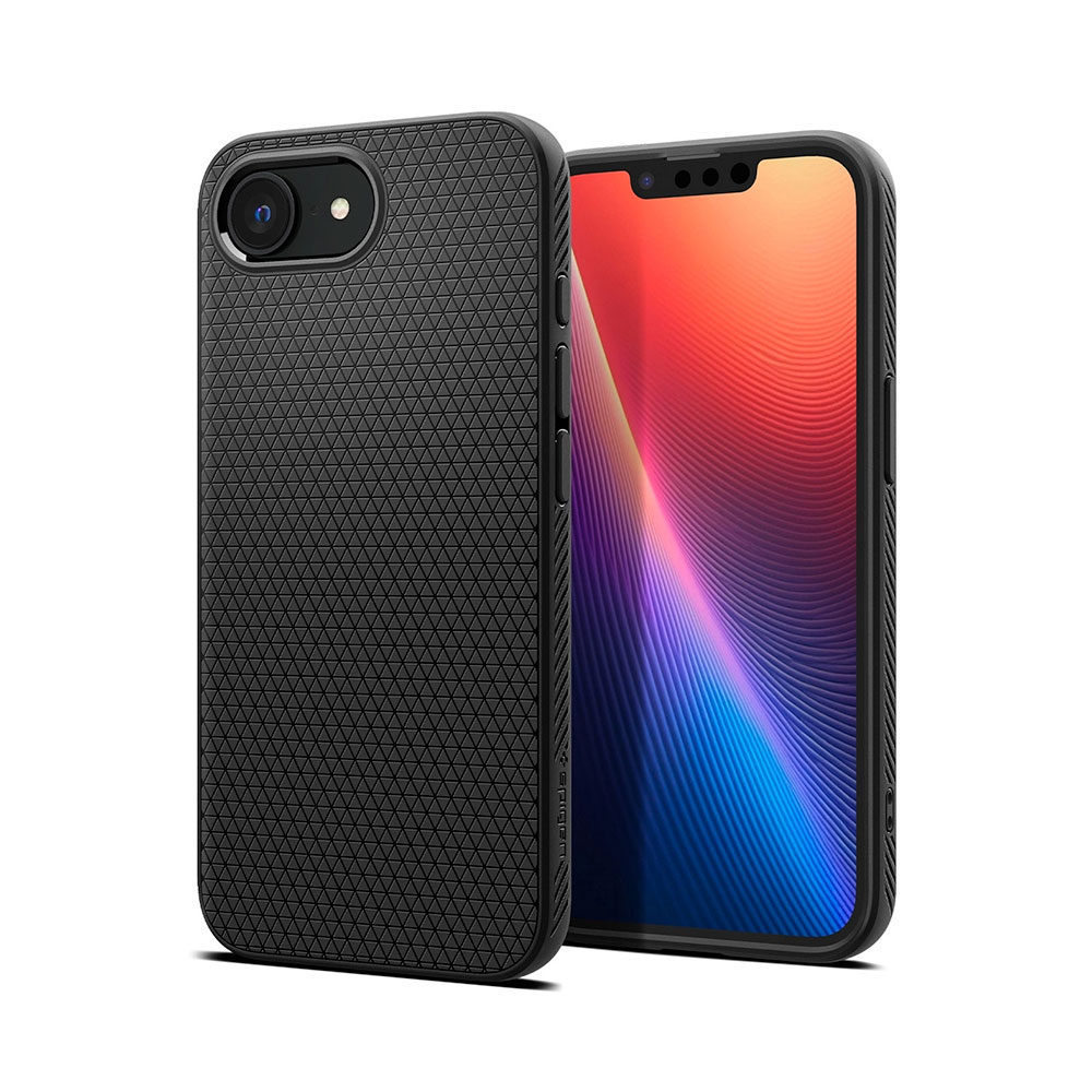 Spigen kryt Liquid Air pre iPhone 16e - Matte Black