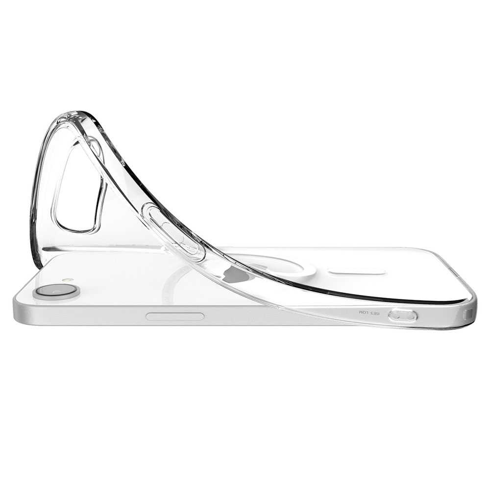 Spigen kryt Liquid Crystal Magsafe pre iPhone 16e - Clear White