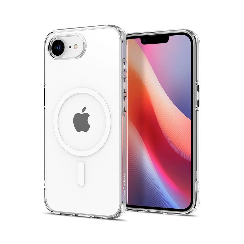 Spigen kryt Liquid Crystal Magsafe pre iPhone 16e - Clear White
