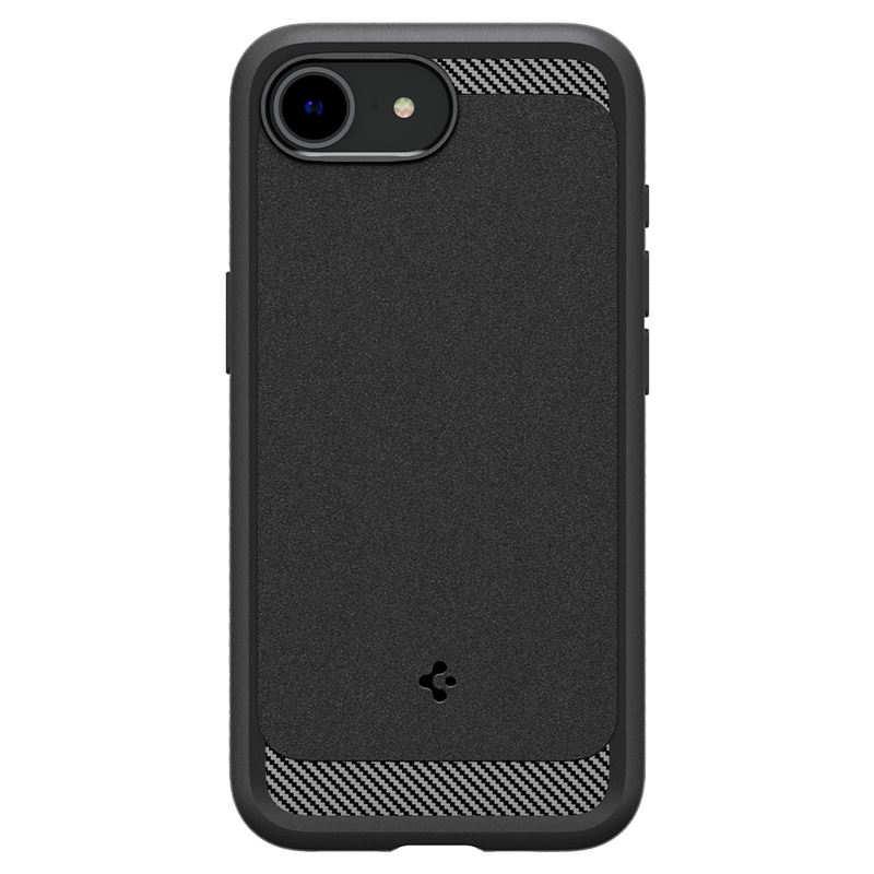 Spigen kryt Rugged Armor Magsafe pre iPhone 16e - Matte Black