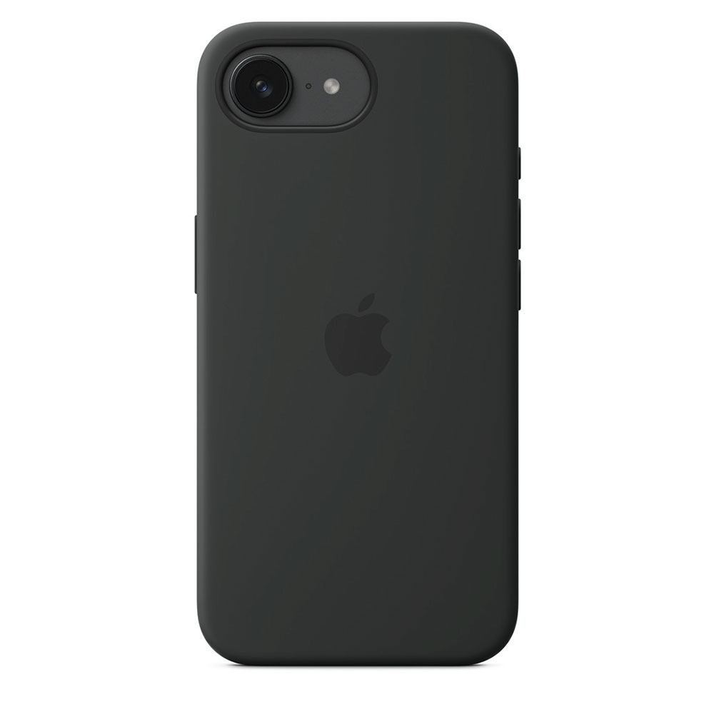 Apple iPhone 16e Silicone Case – Black