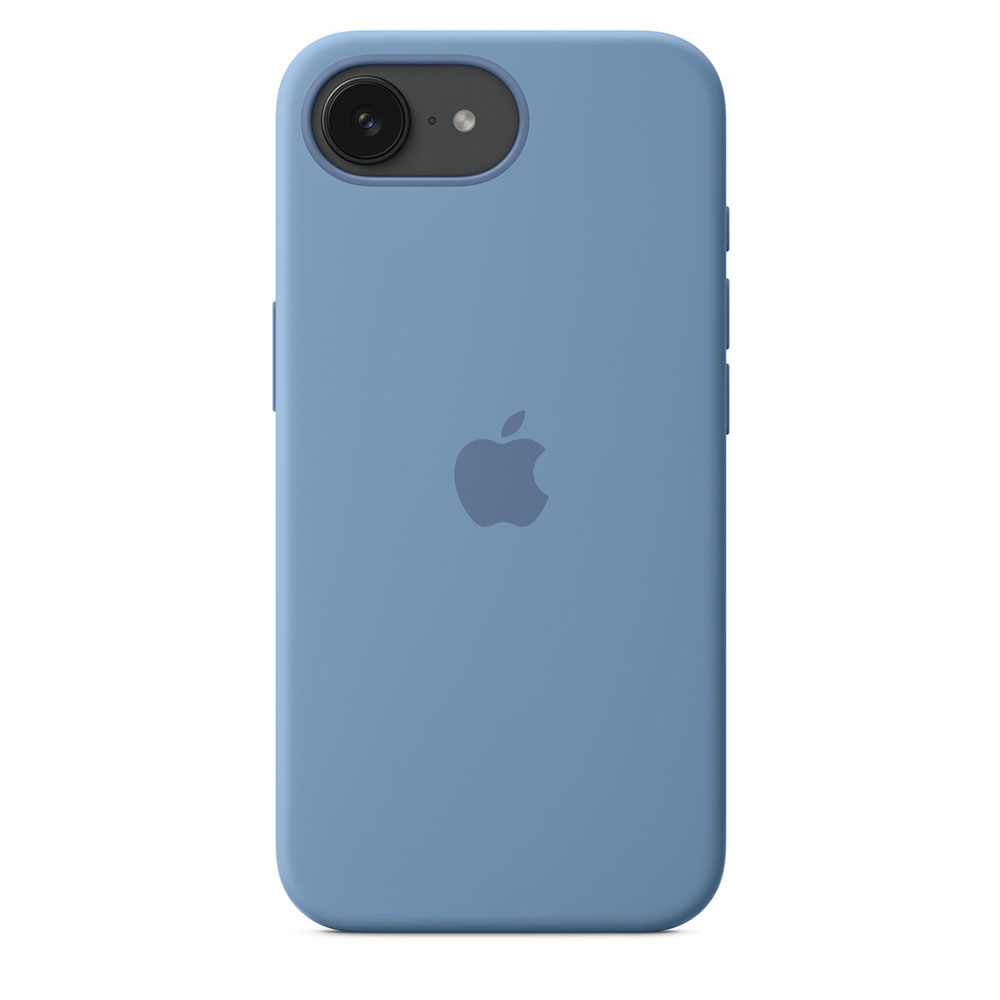 Apple iPhone 16e Silicone Case – Winter Blue