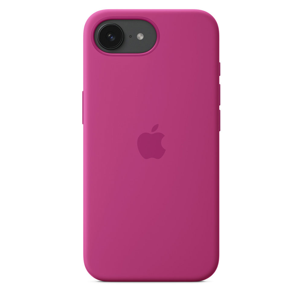 Apple iPhone 16e Silicone Case – Fuchsia