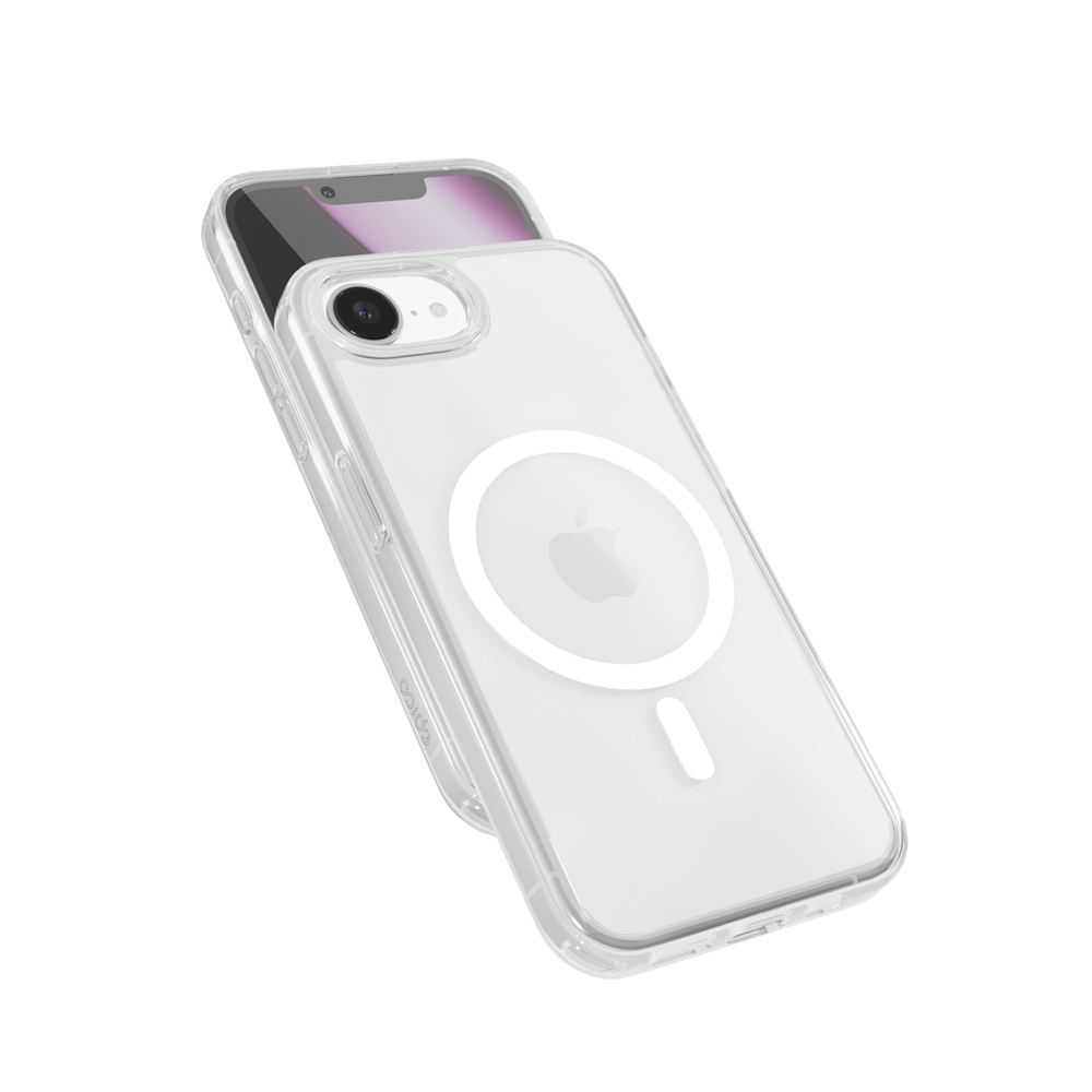 iStores by Epico Mag+ Hero Case iPhone 17e/16e - transparentní