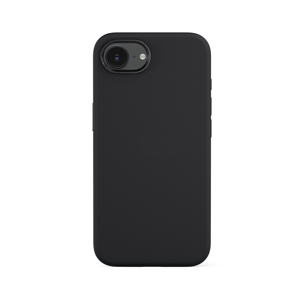 Epico Mag+ Silicone Case Pro pro iPhone 17e/16e - Černá