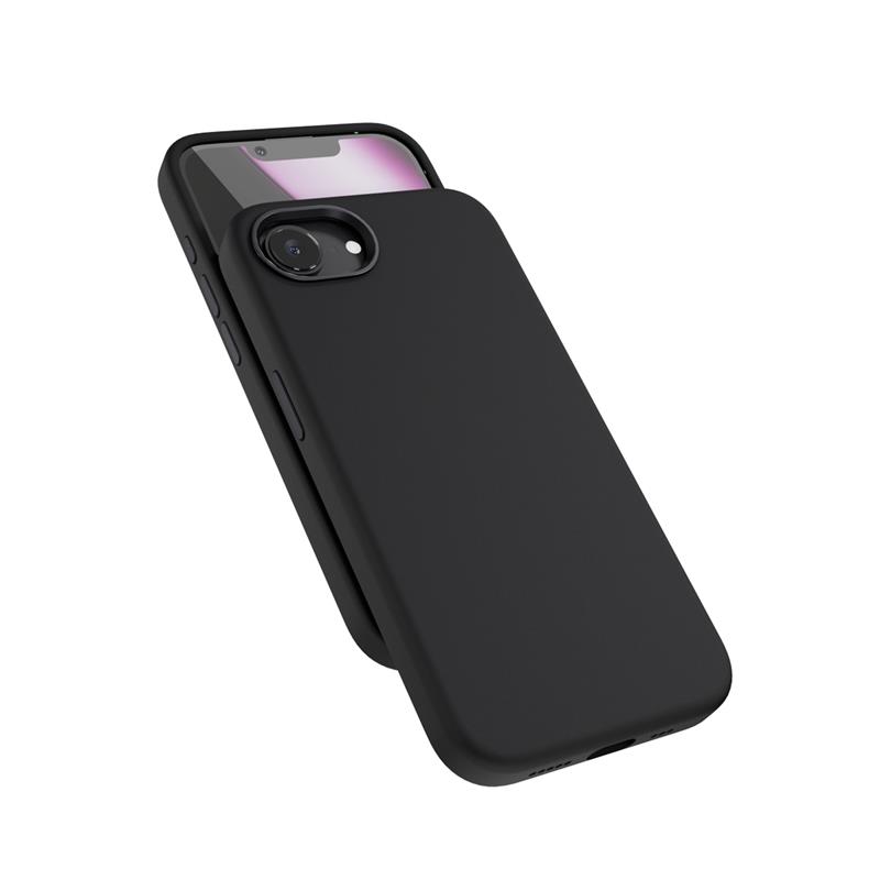 Epico Mag+ Silicone Case Pro pro iPhone 17e/16e - Černá