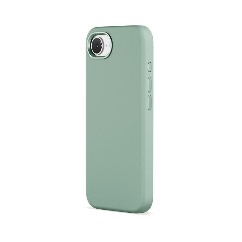 Epico Mag+ Silicone Case Pro pro iPhone 17e/16e - Mátově zelená
