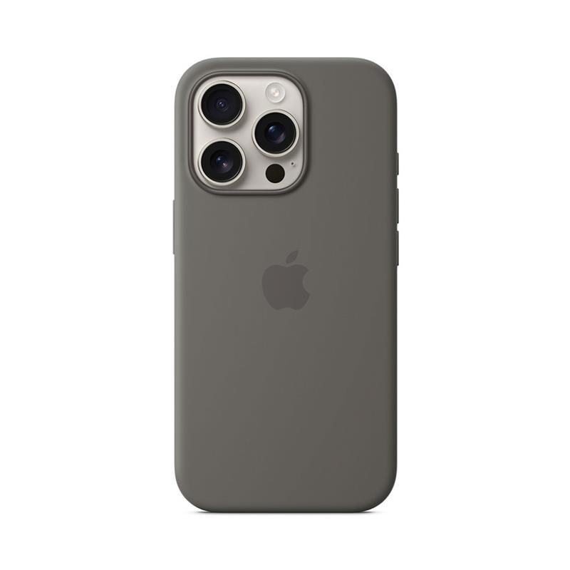 IPhone 16 Pro Silicone pouzdro s magsafe-Stone Grey *rozbalená *