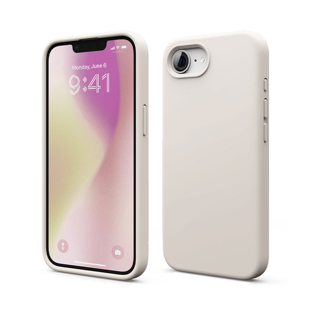 Elago kryt Silicone Case pre iPhone 16e - Stone