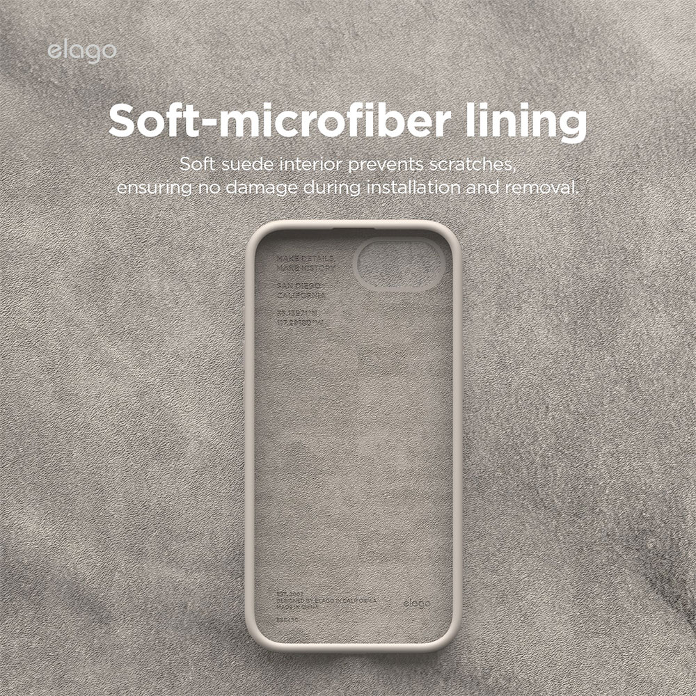 Elago kryt Silicone Case pre iPhone 16e - Light Blue