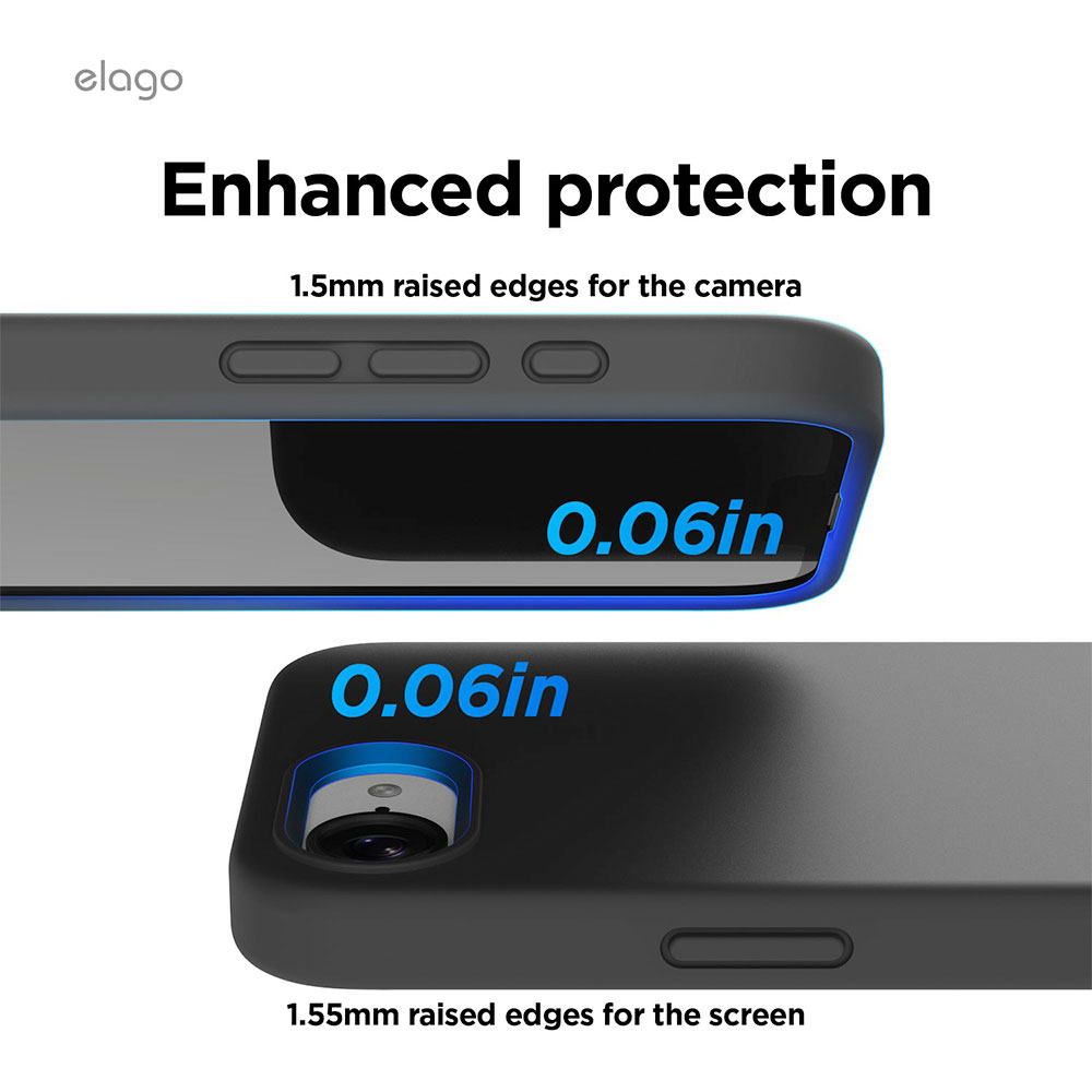 Elago kryt Silicone Case Magsafe pre iPhone 16e - Stone