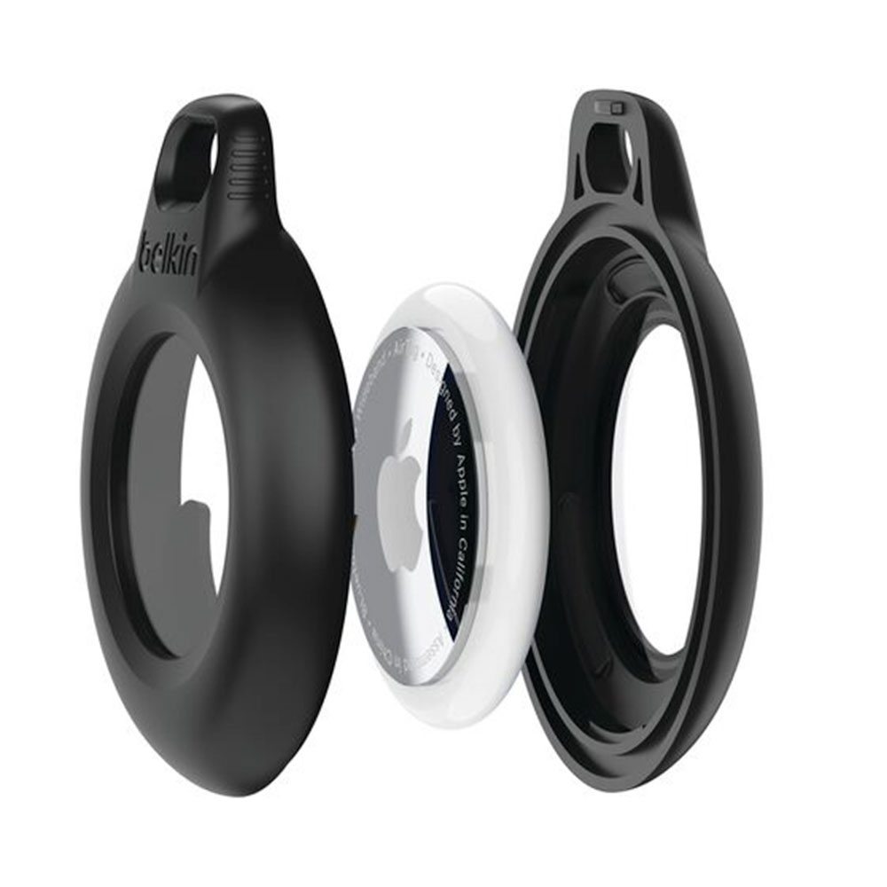 Belkin puzdro Waterproof Secure Holder with Key Ring pre AirTag - Black