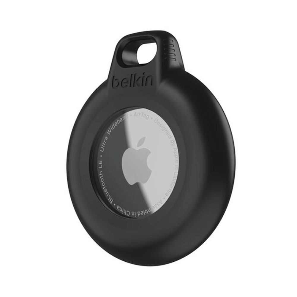 Belkin puzdro Waterproof Secure Holder with Key Ring pre AirTag - Black