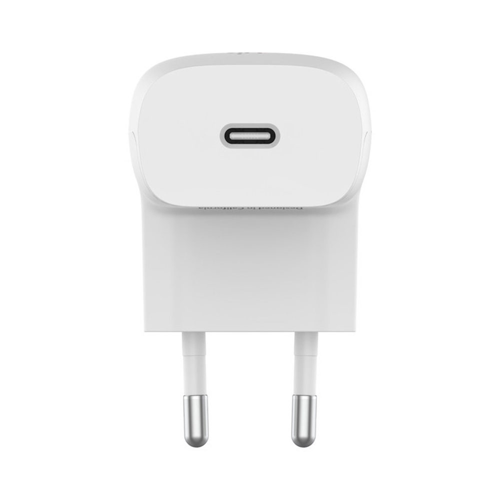 Belkin 20W PD 3.1 USB-C Wall Charger + USB-C/USB-C kábel 1m - White